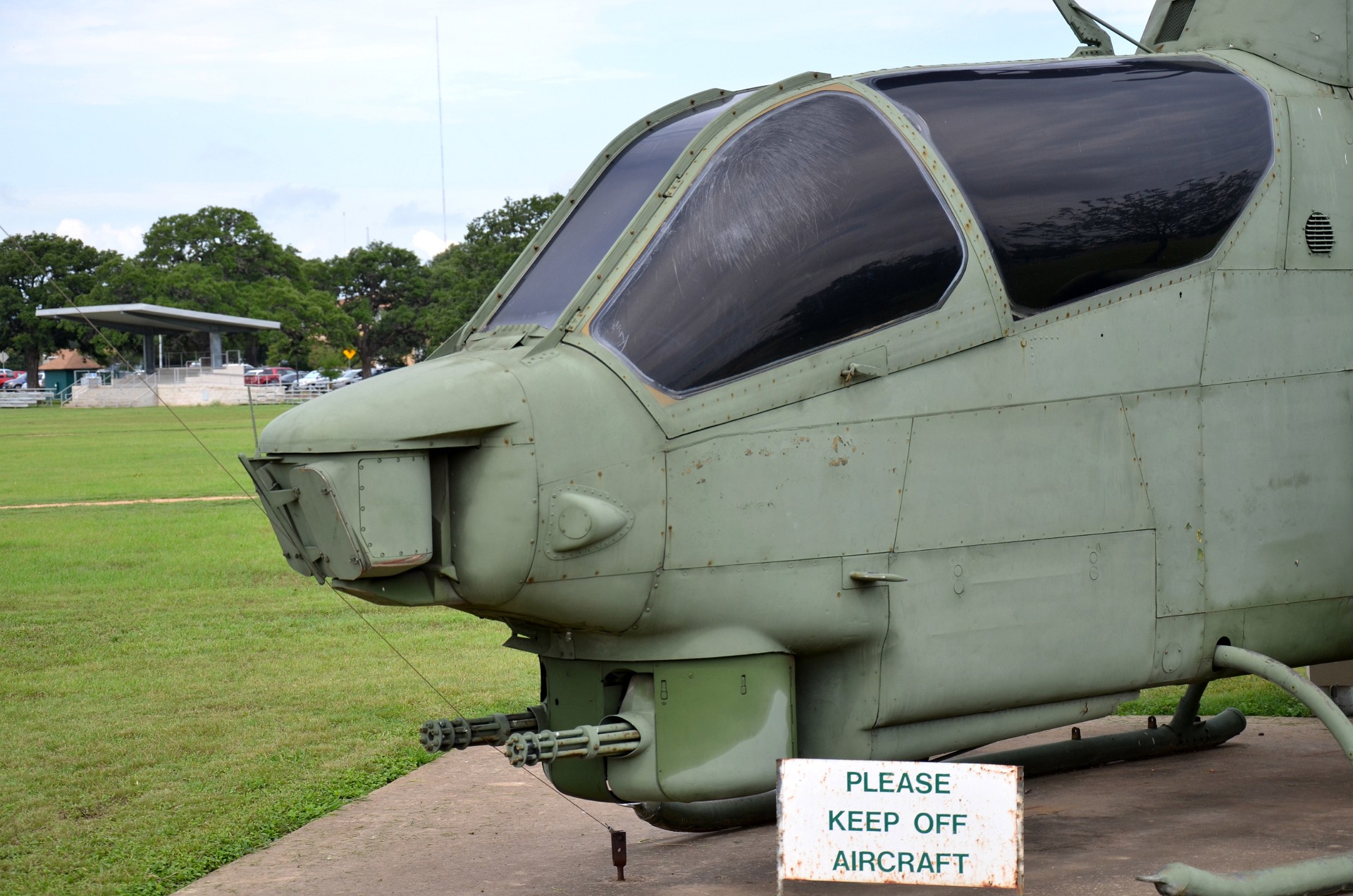 Cockpit and .30 Caliber Miniguns.30 Caliber Miniguns